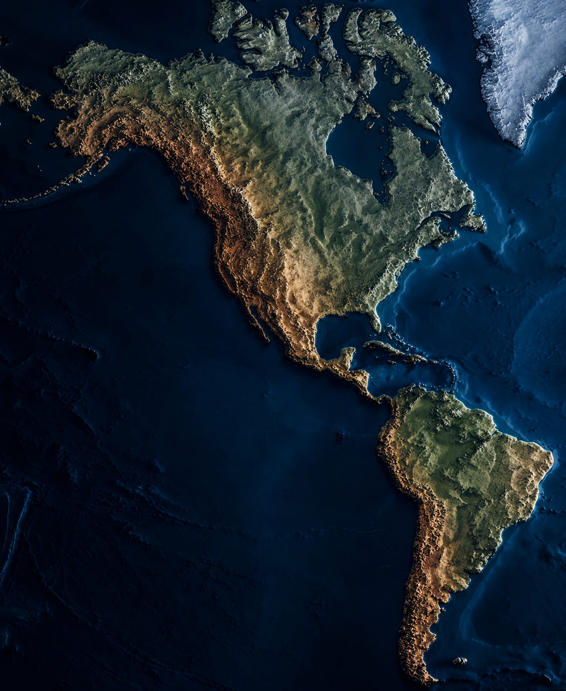 Americas from space